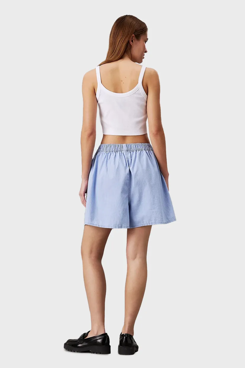 Женские голубые джинсовые шорты DENIM BOXER 3