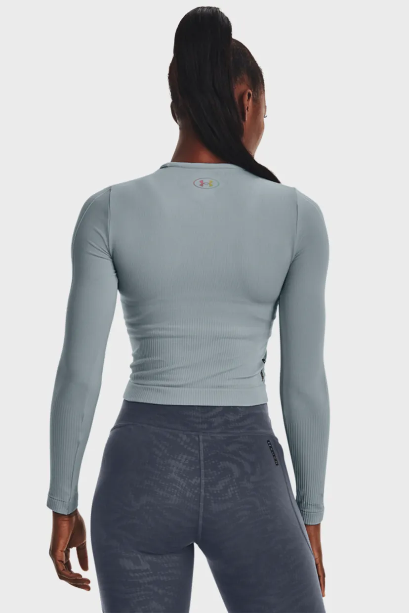 Лонгслив UA Rush Seamless LS 9