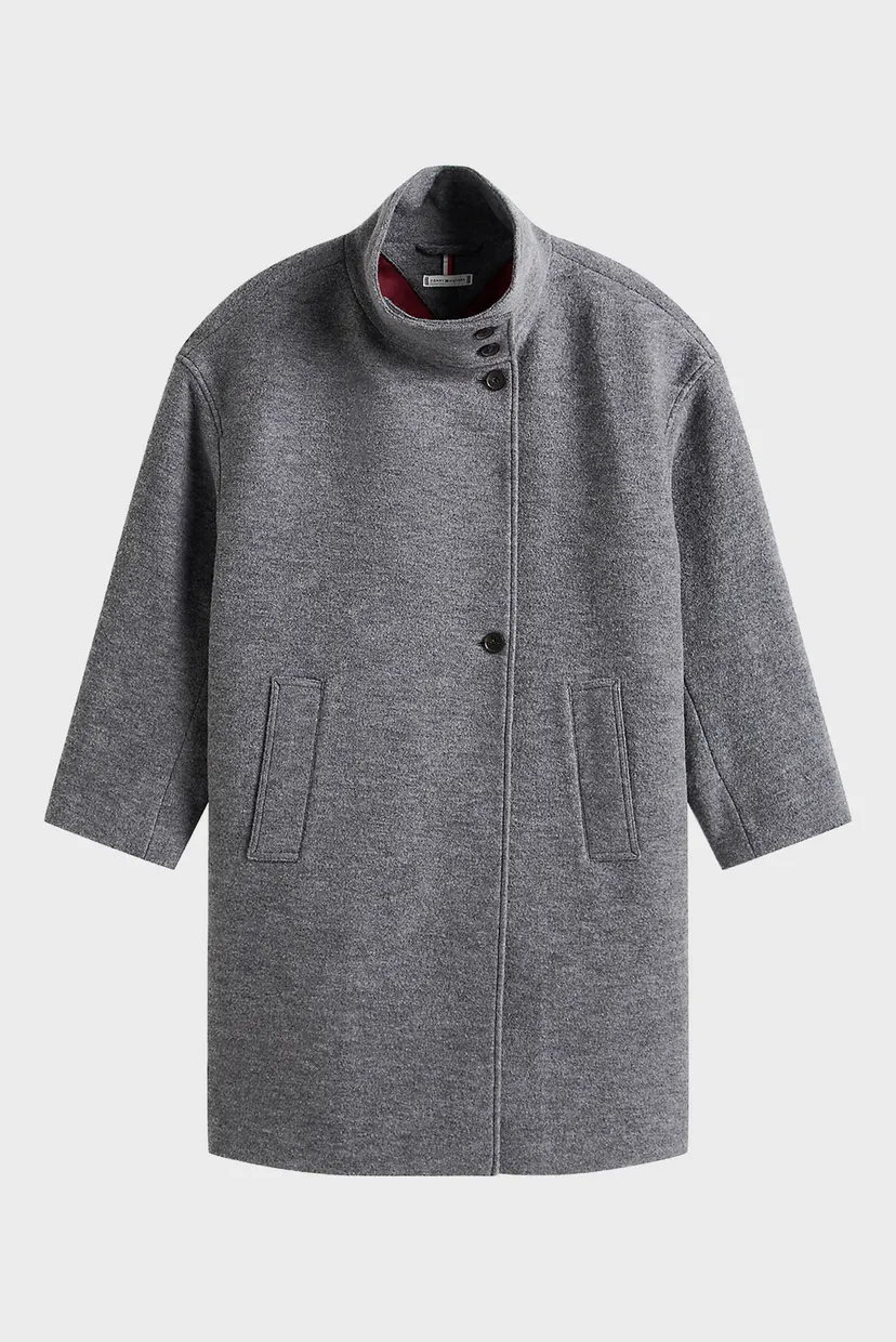 Пальто WOOL TEXTURE REG FUNNEL NK COAT 5