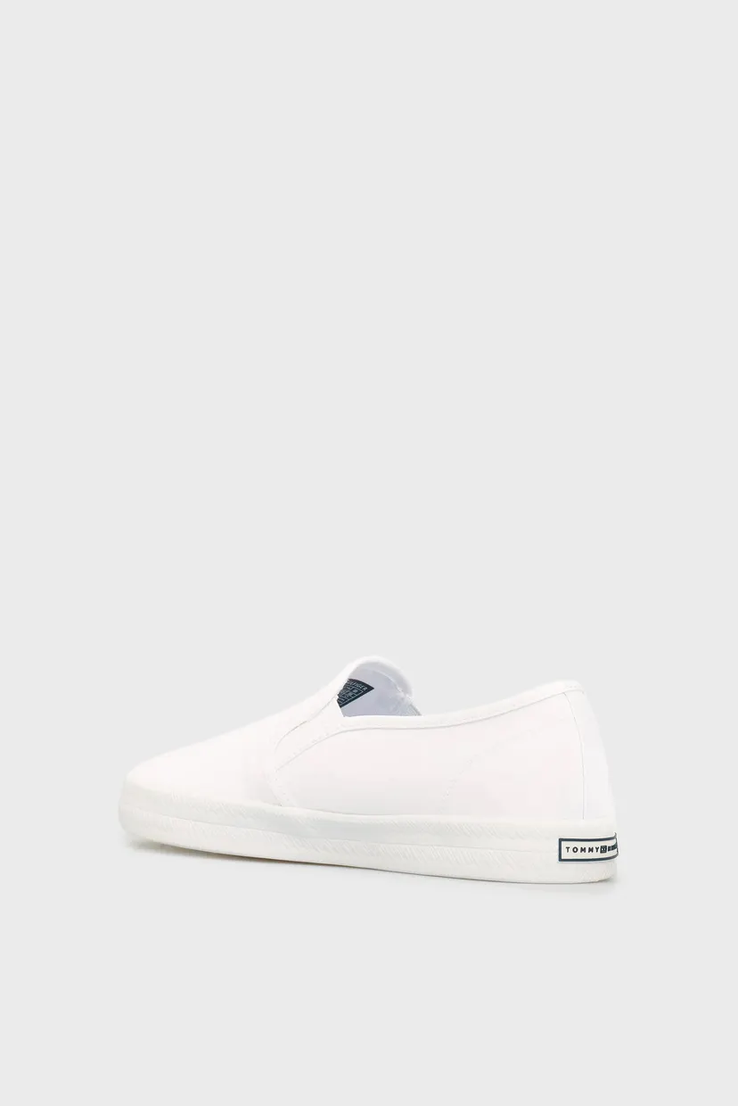 Женские белые слипоны ESSENTIAL NAUTICAL SLIP ON 9