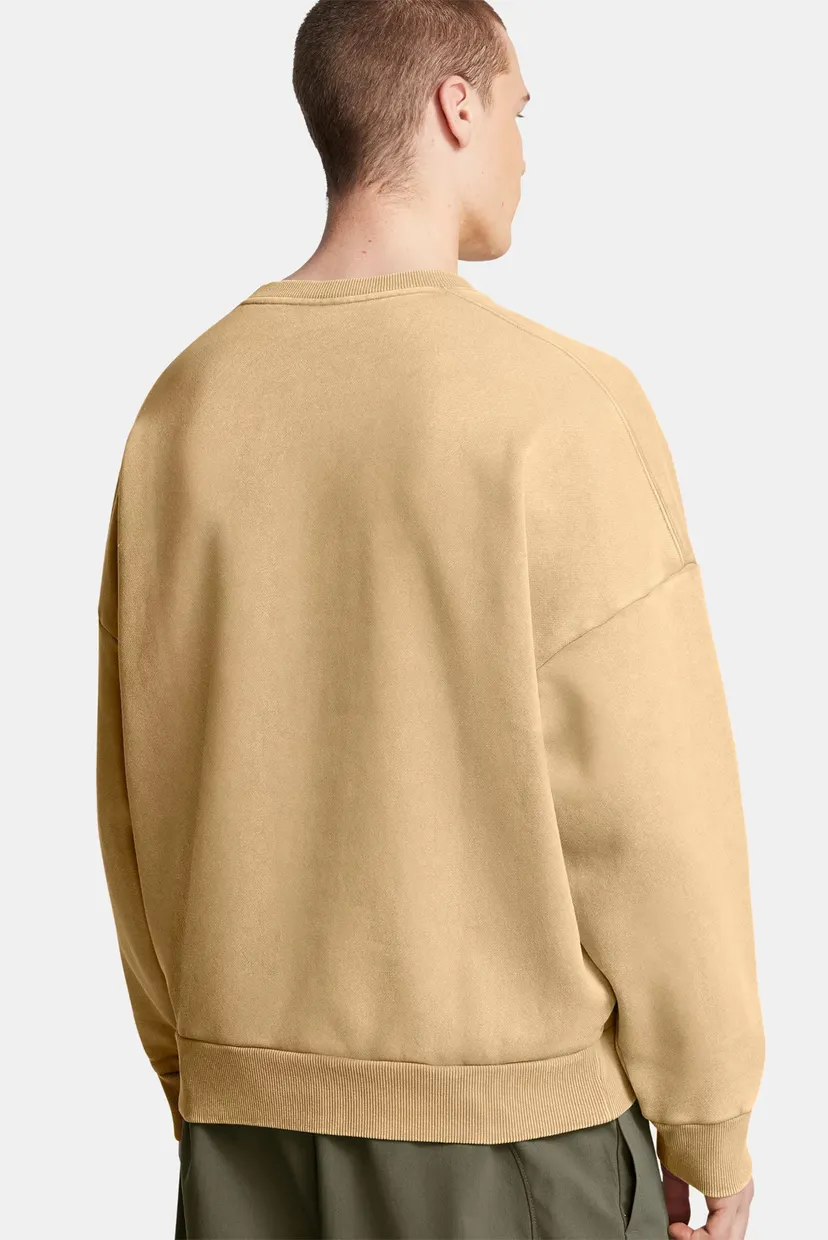 Свитшот UA Icon HWT Flc Wash OS Crew 3