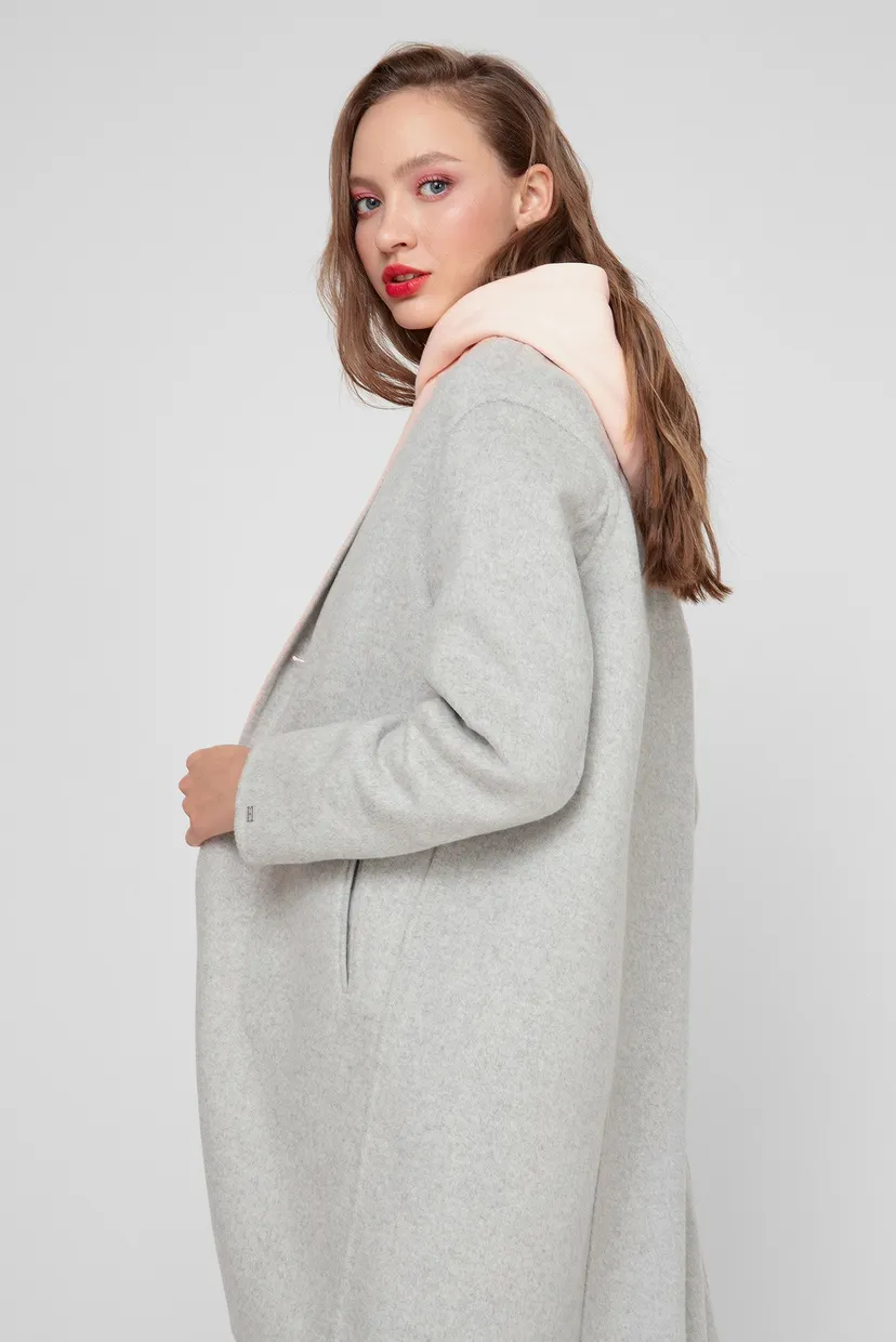 Женское двустороннее шерстяное пальто ALISON REV WOOL BLEND 7