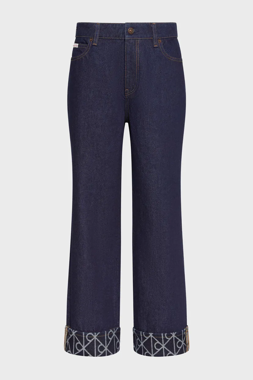 Джинсы RELAXED CROP CUFF CK INDIGO JACQ 7