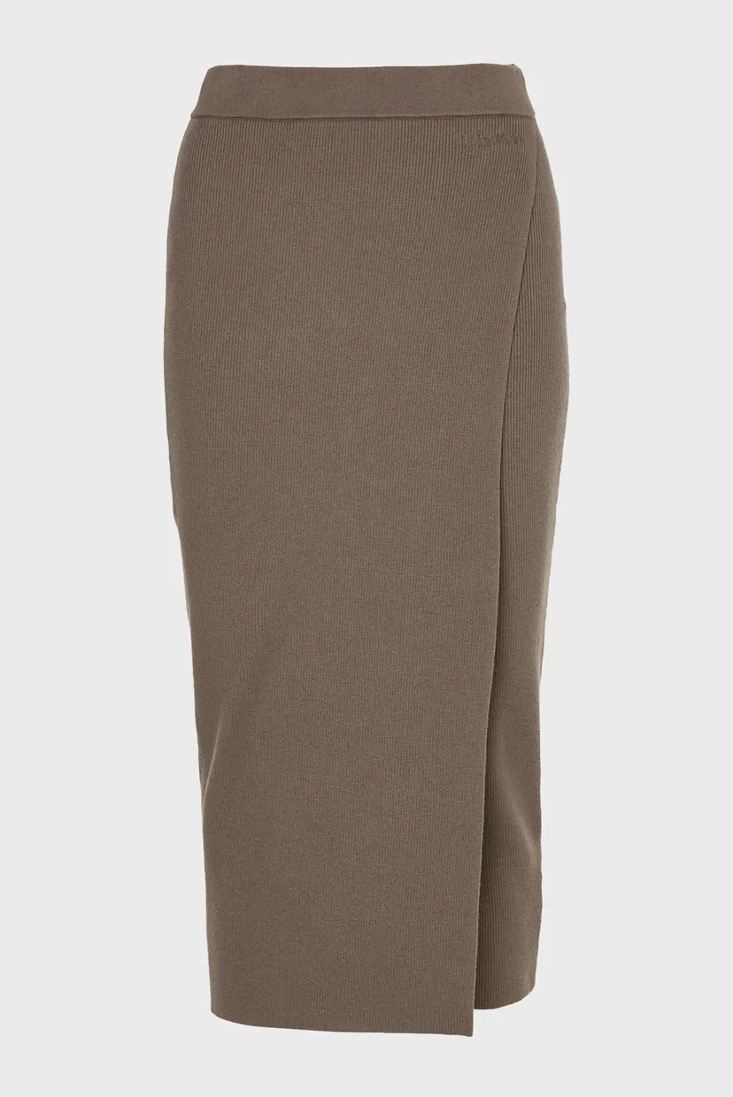 Юбка RIB FITTED SKIRT 1