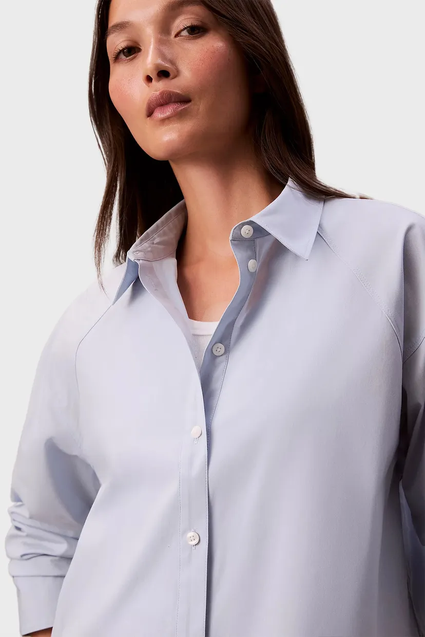 Рубашка SOLID BOXY CROPPED SHIRT 4