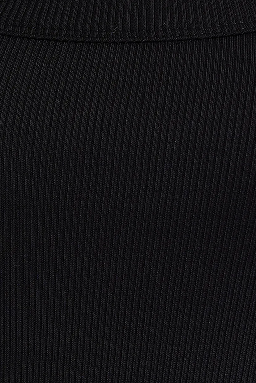 Платье COTTON RIB SS ANKLE DRESS 5