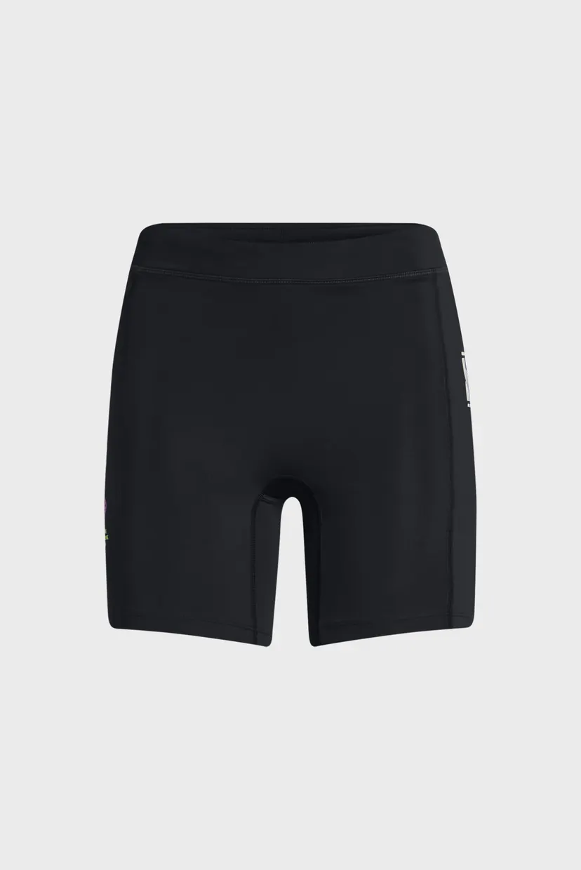 Женские черные велосипедки UA Run Anywhere Shorts 6