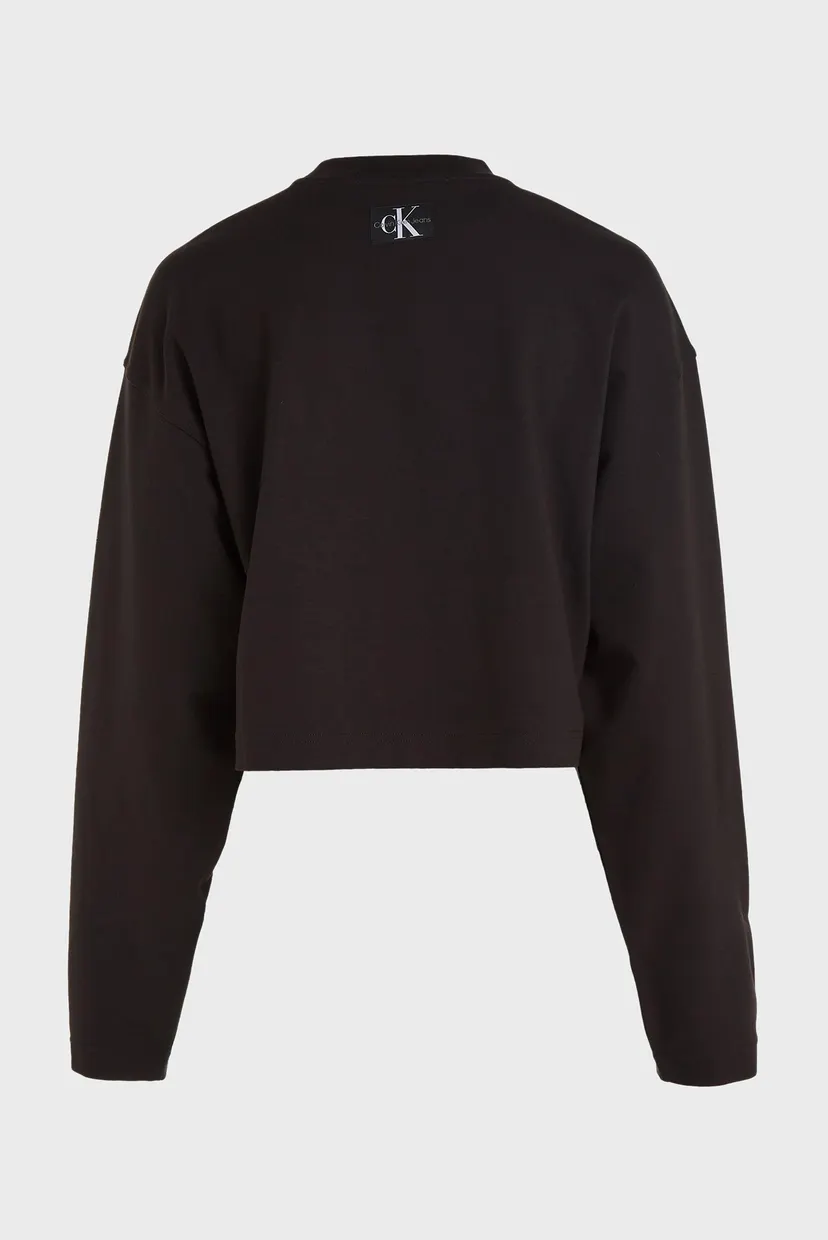 Лонгслив MILANO CROPPED RELAXED CREWNECK 6