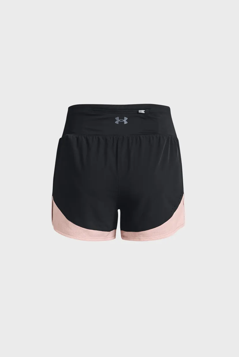 Женские черные шорты UA PaceHER Short 12