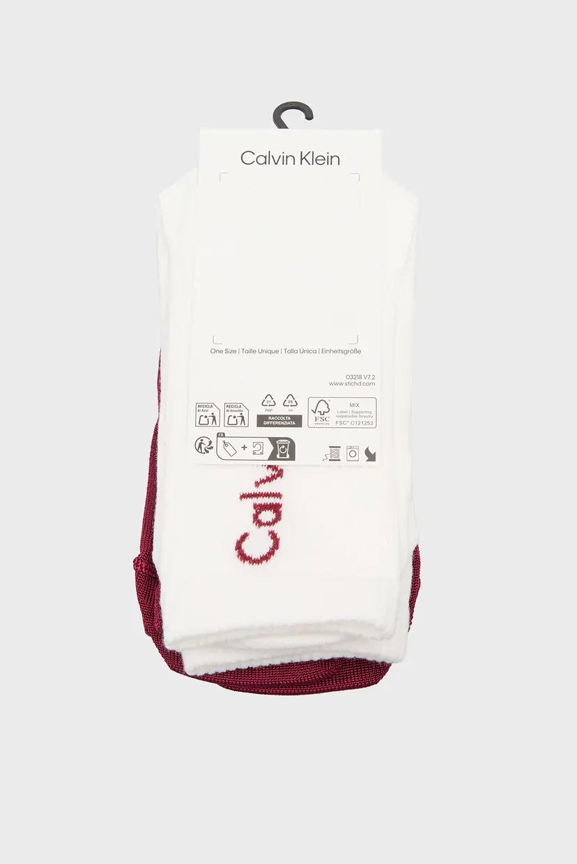 Носки CKJ WOMEN SOCK 2P BACK LOGO 3