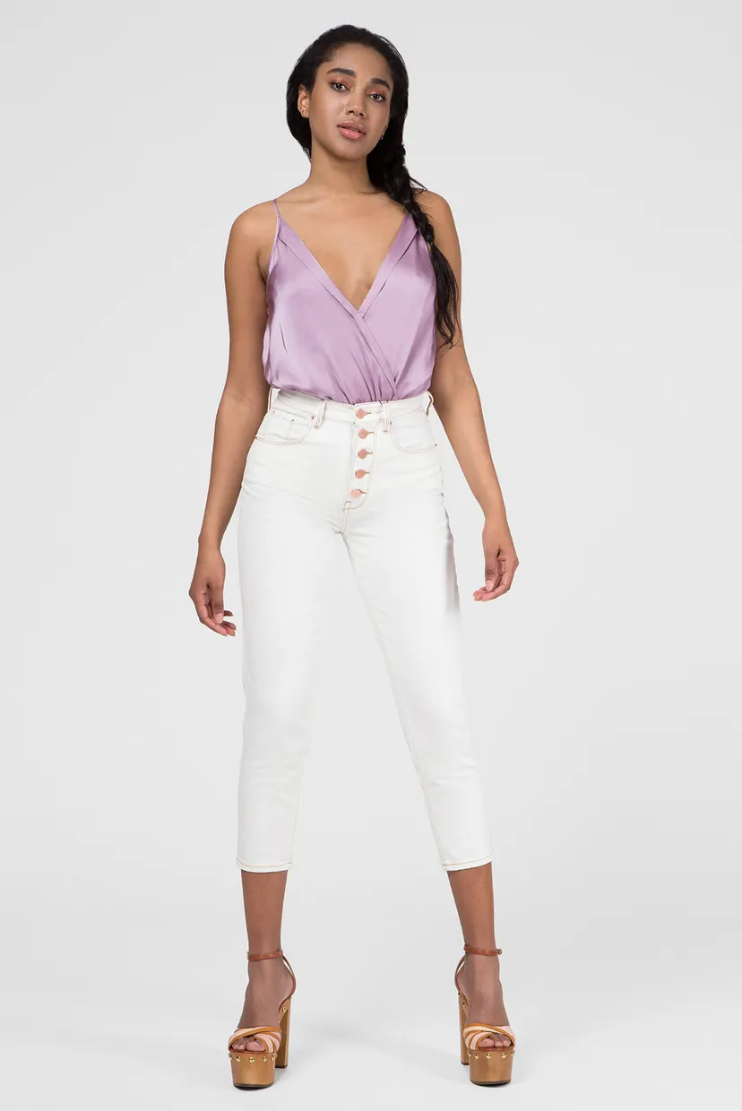 Женское сиреневое боди ZENDAYA SATIN 10