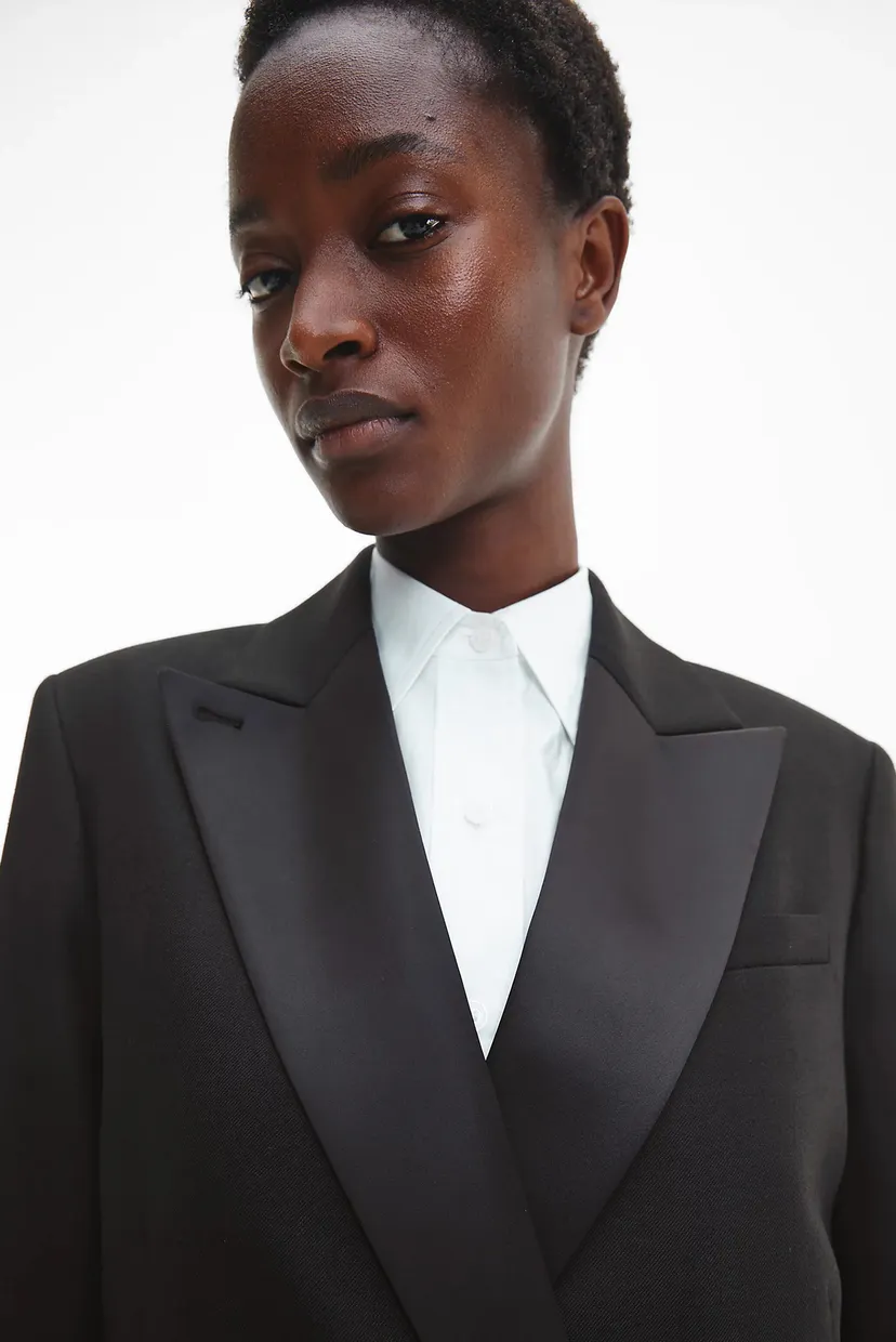 Пальто WOOL TUXEDO COAT 4