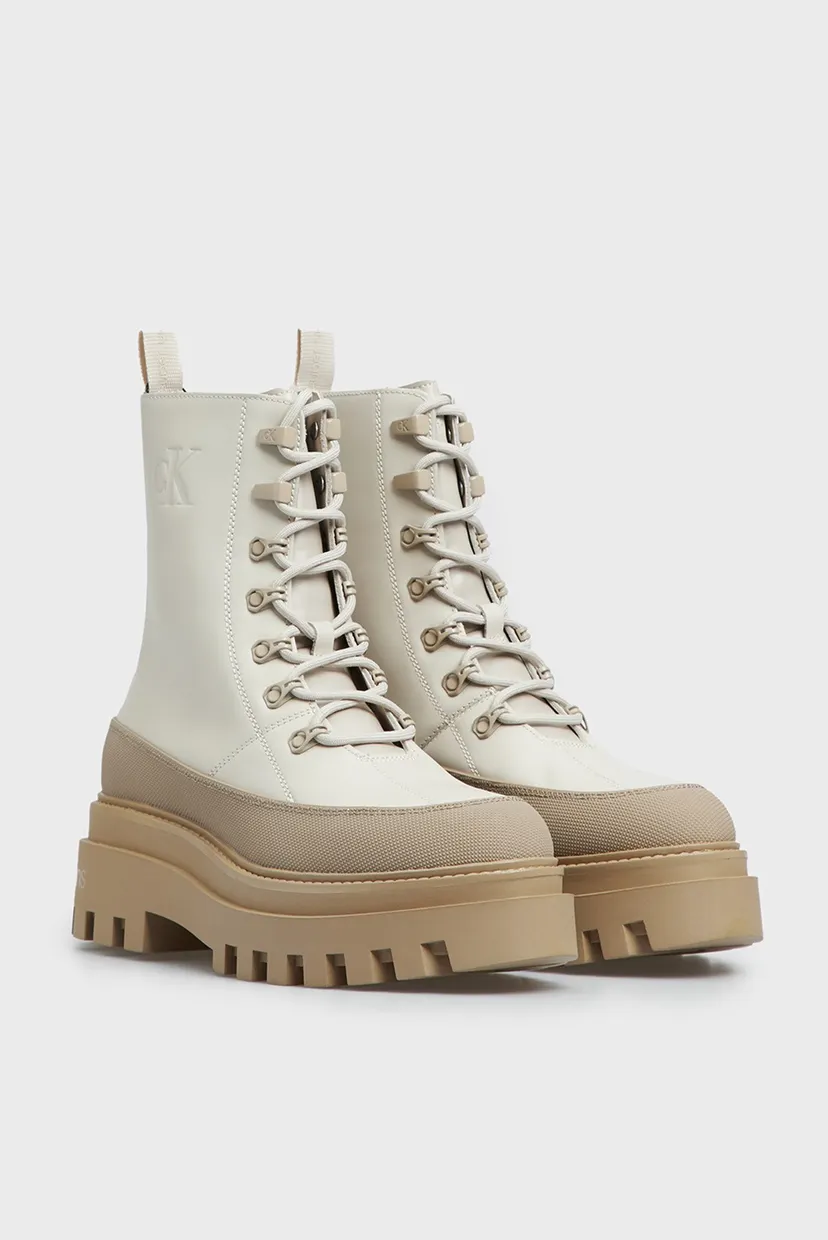 Ботинки FLATFORM LACE UP BOOT LTH 3