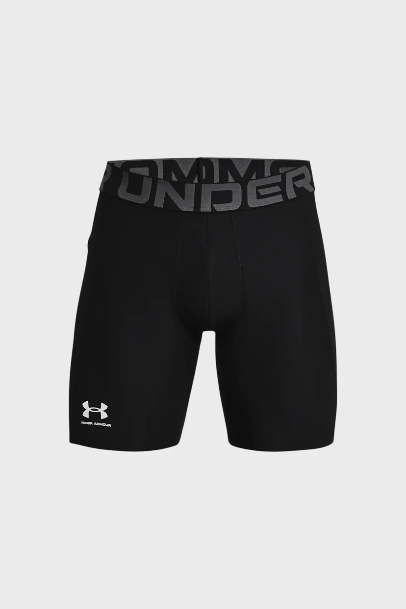 Мужские черные велосипедки UA HG Armour Shorts 11