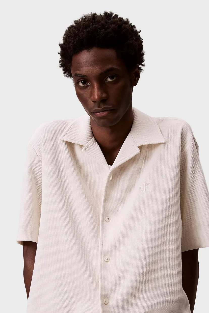Поло SS HD COTTON WAFFLE CAMP SHIRT 5
