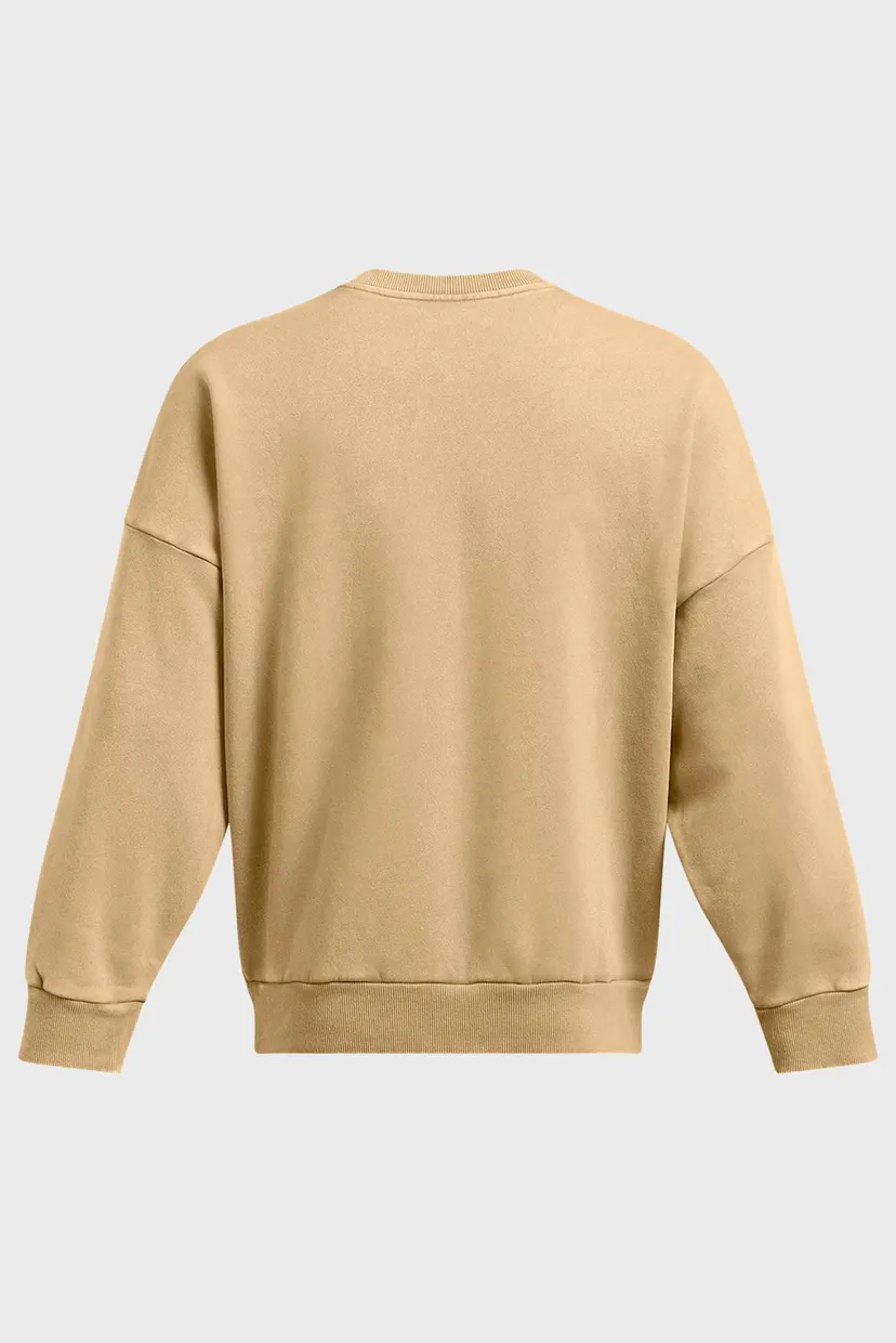 Свитшот UA Icon HWT Flc Wash OS Crew 6