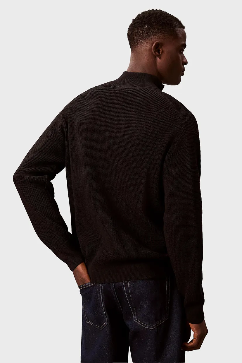 Свитер LS EZ COTTON WAFFLE QUARTER ZIP 3