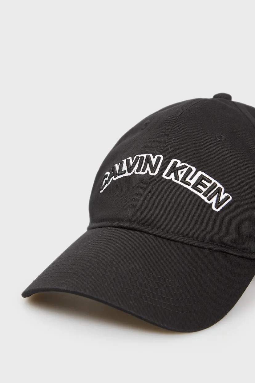 Мужская черная кепка CKJ SSNL GRAPHIC LOGO CAP 3