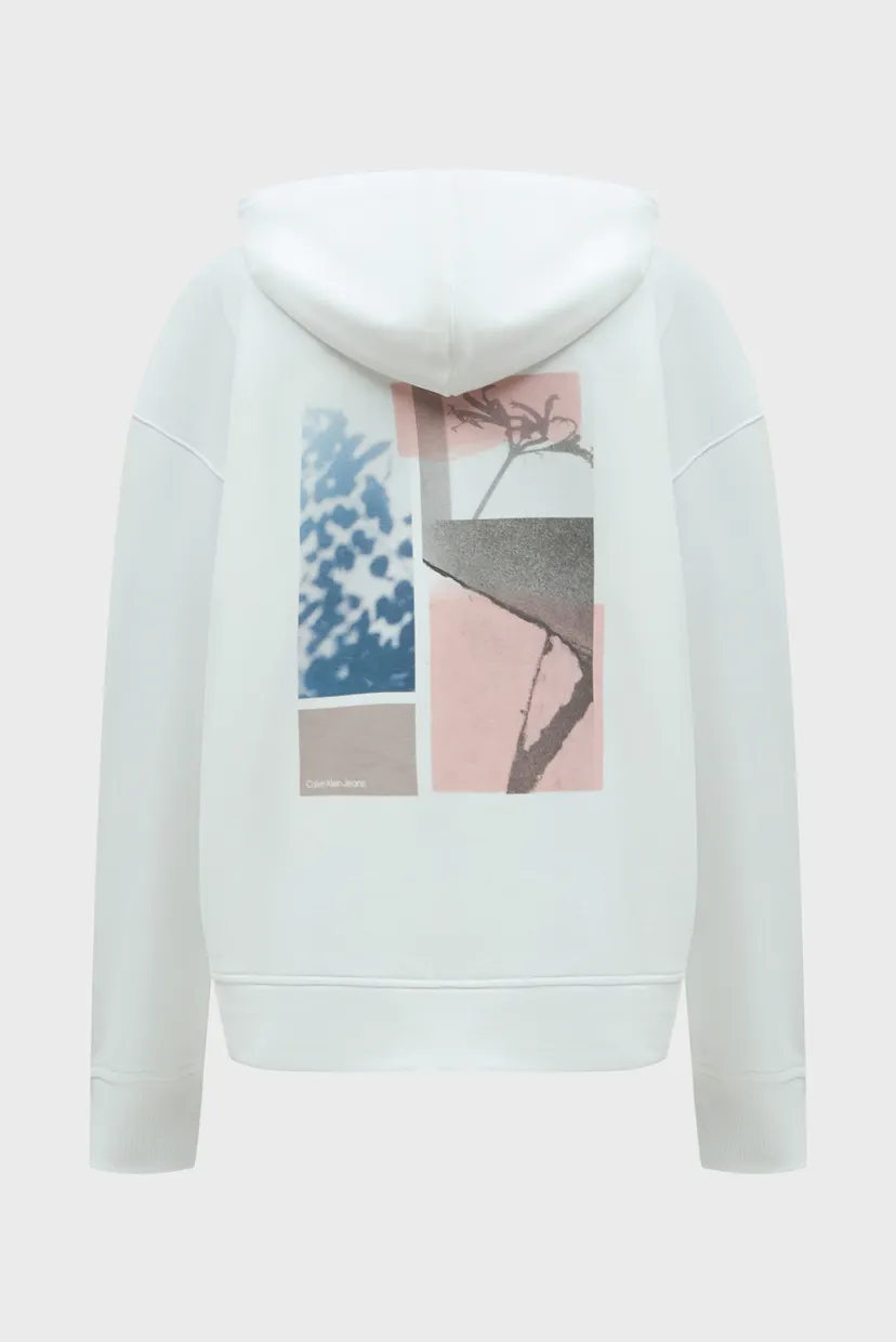 Худи FLORAL COLLAGE RELAXED HOODIE 3