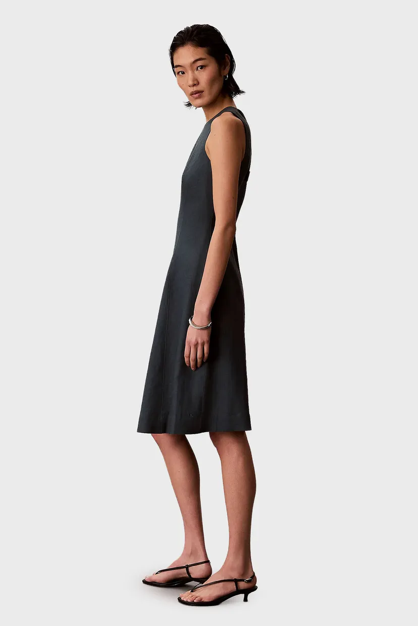 Платье LINEN PANEL SL MIDI DRESS 3