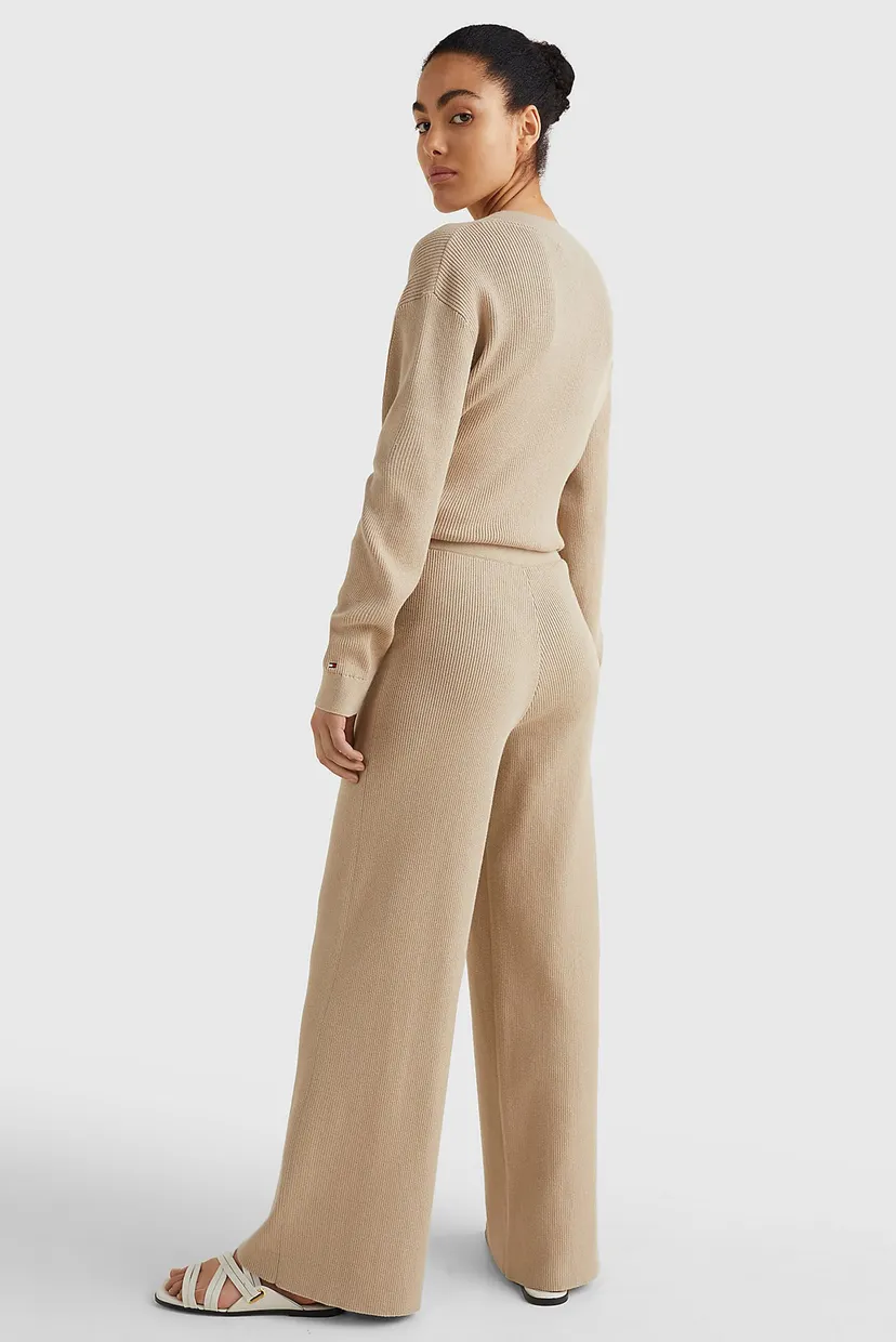 Штаны SOFT RIB WIDE LEG PANT 3