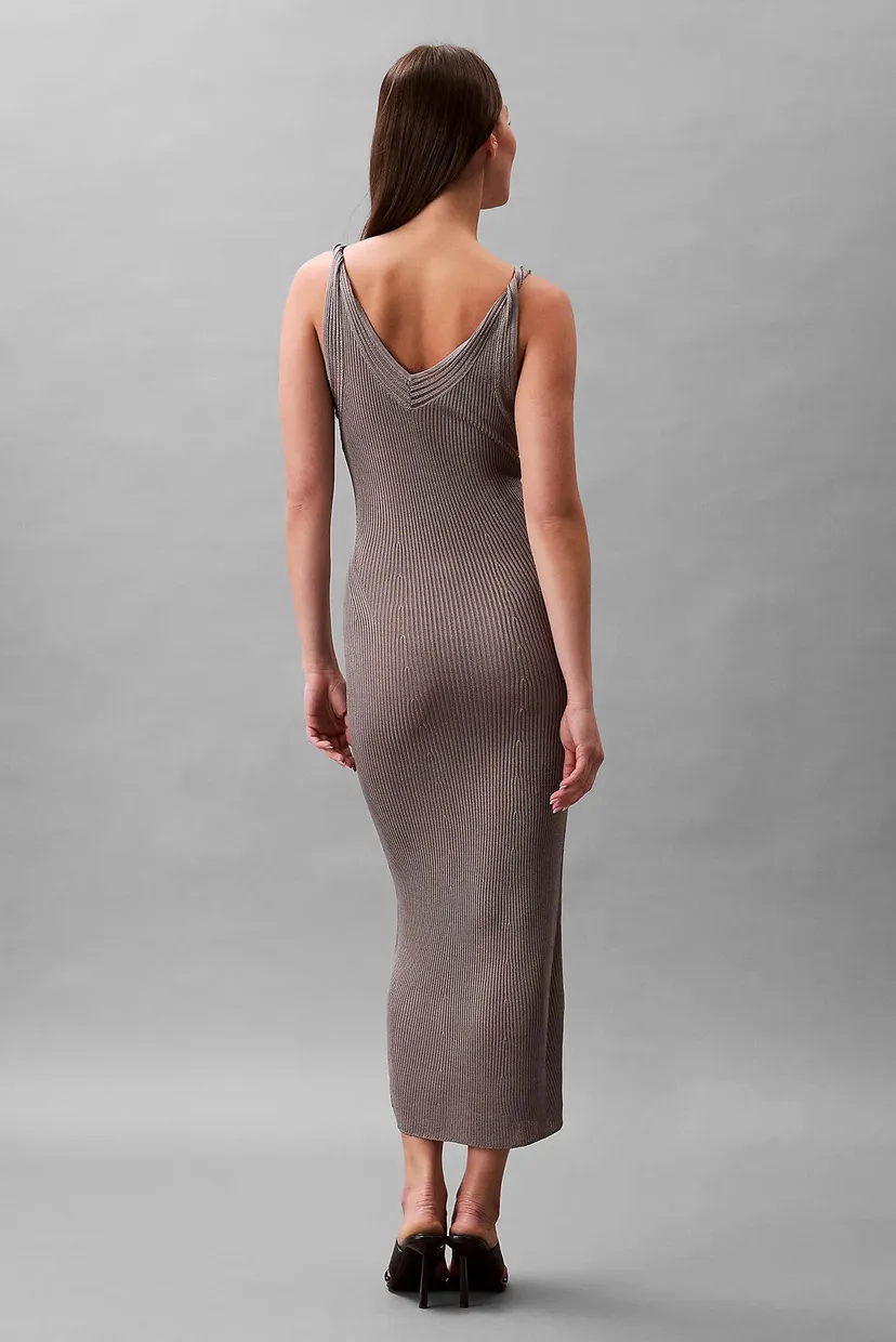 Платье Bright Rayon Rib Dress 3