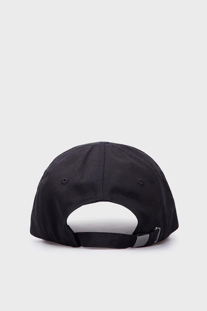 Мужская черная кепка TH CORPORATE COTTON 6 PANEL CAP 3