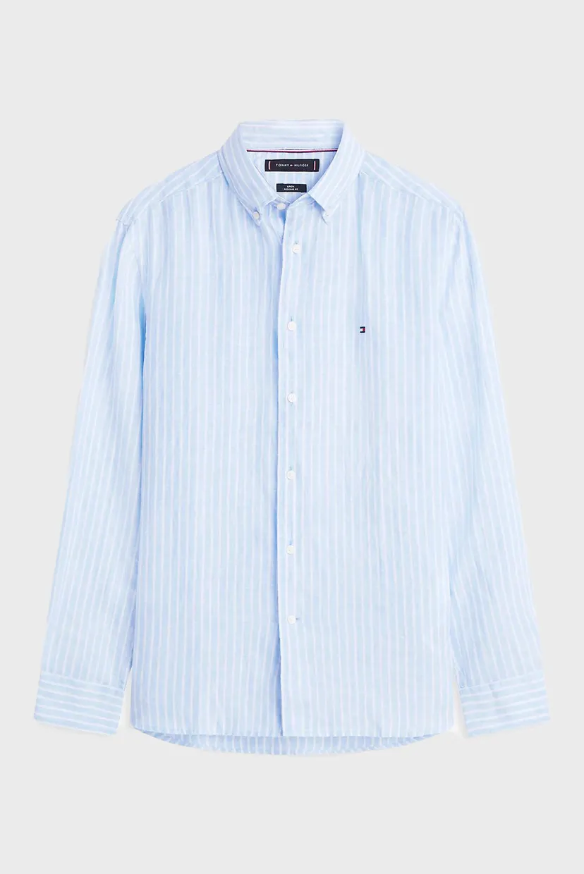 Рубашка LINEN BENGAL STRIPE RF SHIRT 5