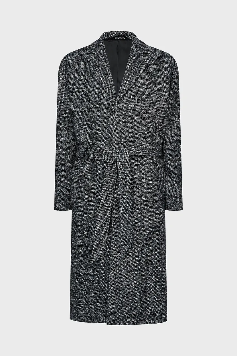Пальто FELTED BOUCLE LONG COAT 5