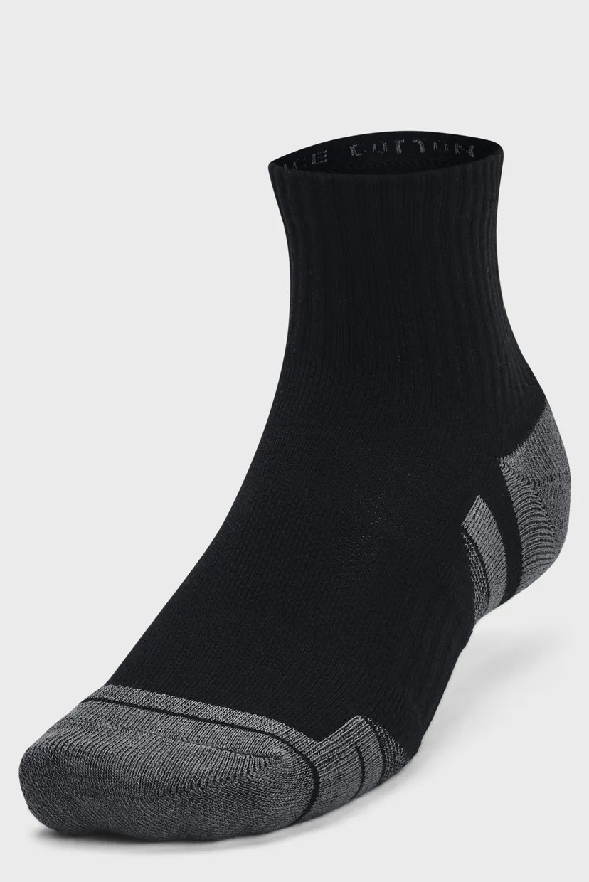 Носки UA Performance Cotton 3p Qtr 4