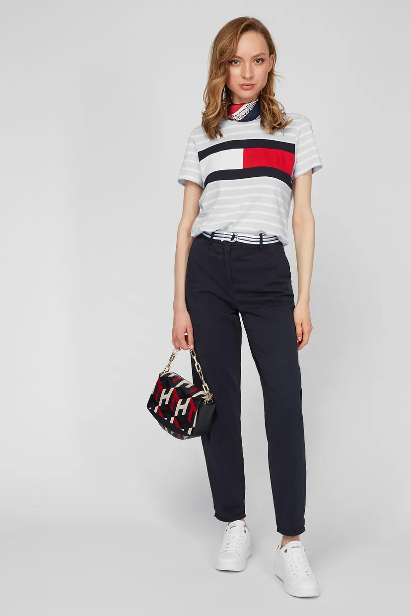 Женские синие брюки CO MODERN TAPERED CHINO 7