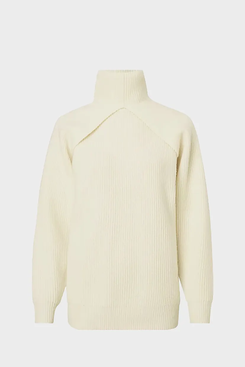 Свитер RECYCLED WOOL CUT OUT SWEATER LS 5