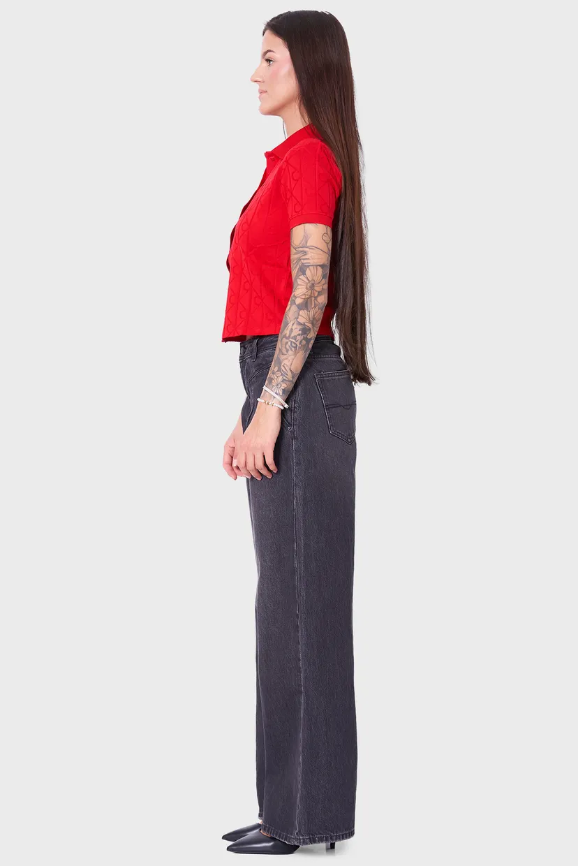 Джинсы WIDE LEG HW ARCHIVE BLK 4