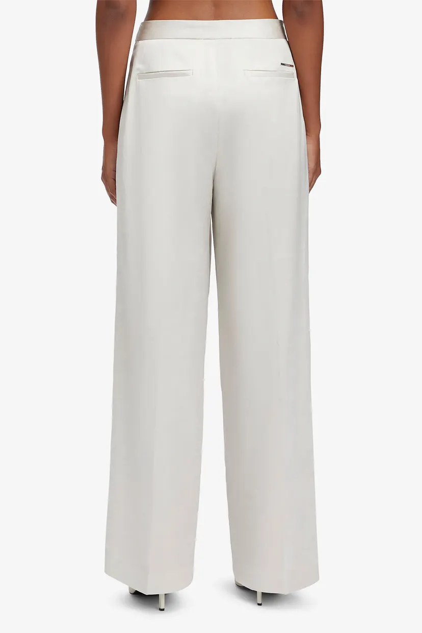 Брюки SHINY VISCOSE TAILORED WIDE LEG 3