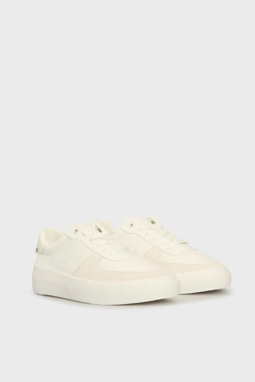 Женские белые сникерсы VULC LACE UP - MONO 3