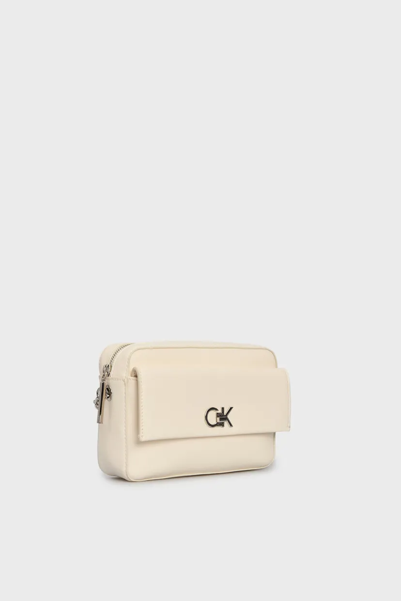Әйелдерге арналған  ақ сөмке CK POCKET CAMERA BAG 3