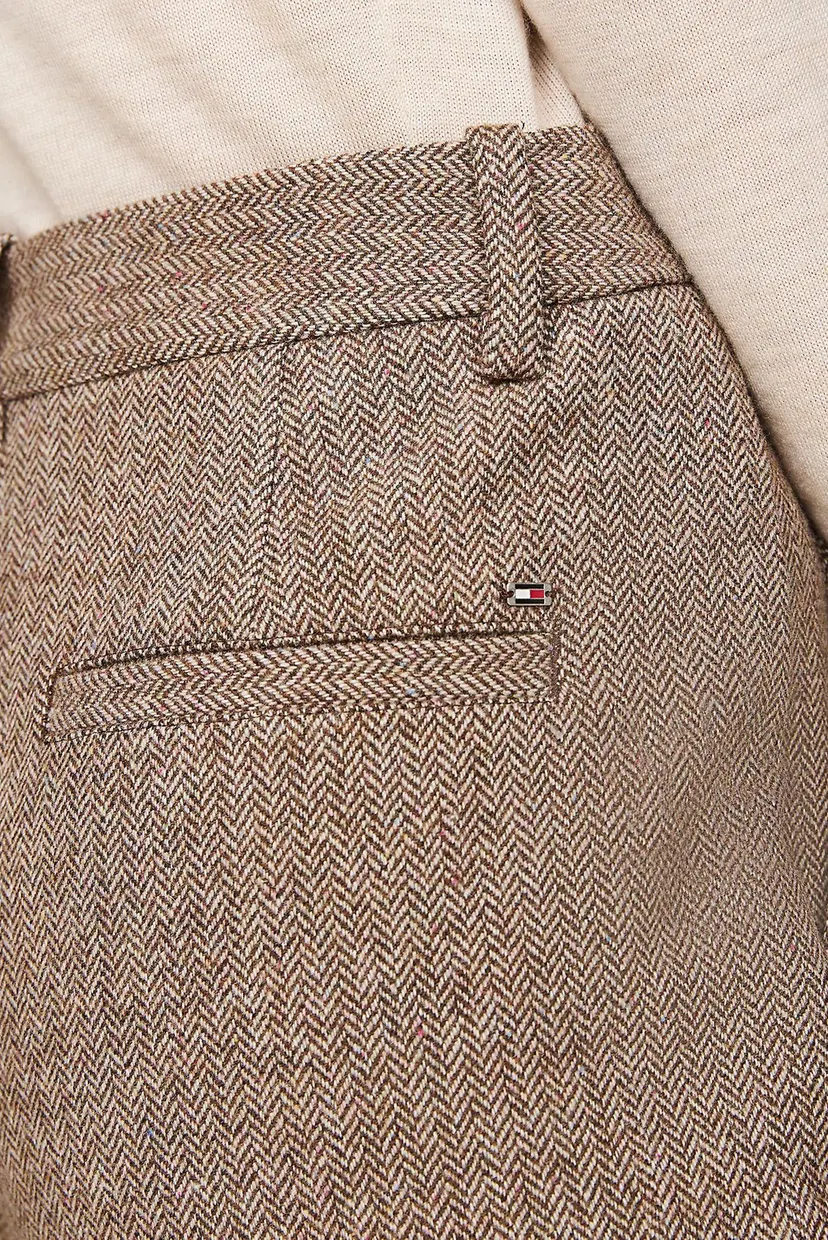 Брюки HERRINGBONE SLIM STR LONG PANT 4
