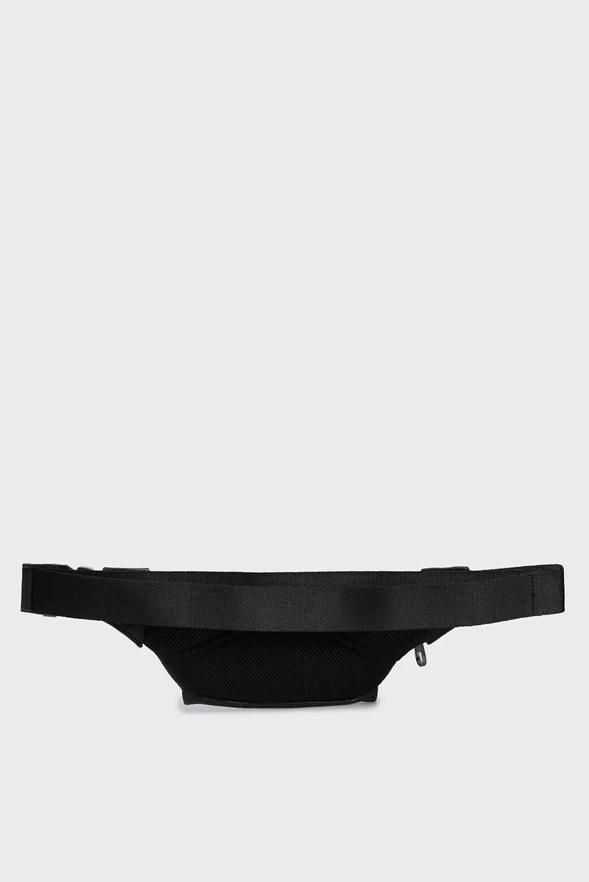 Мужская черная поясная сумка с узором MINIMALISM WAISTBAG MONO 3