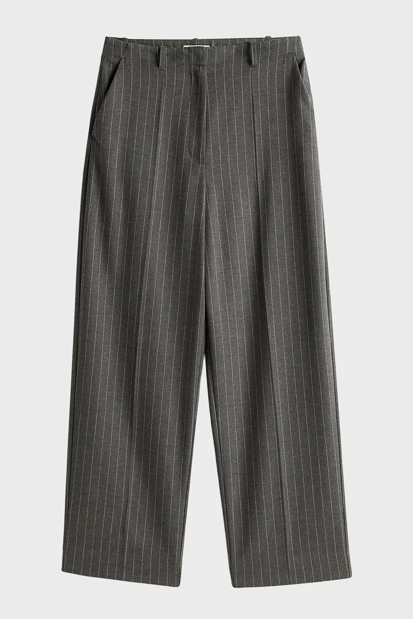 Брюки PINSTRIPE LOOSE STRAIGHT PANT 5