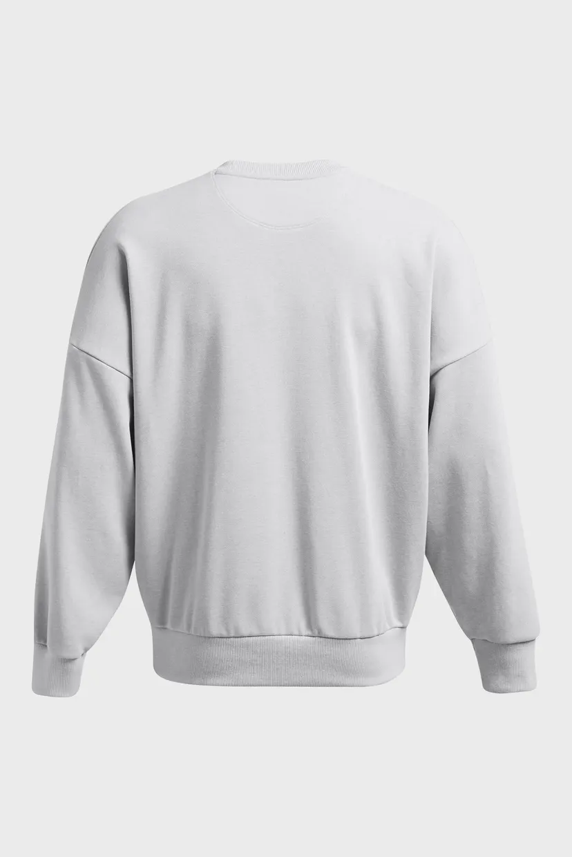 Мужской серый свитшот UA Icon HWT Terry OS Crew 5