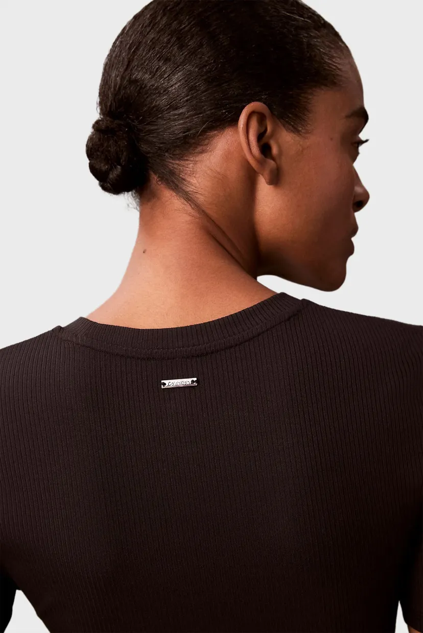 Футболка A- Modal Rib Tee (essential) 5