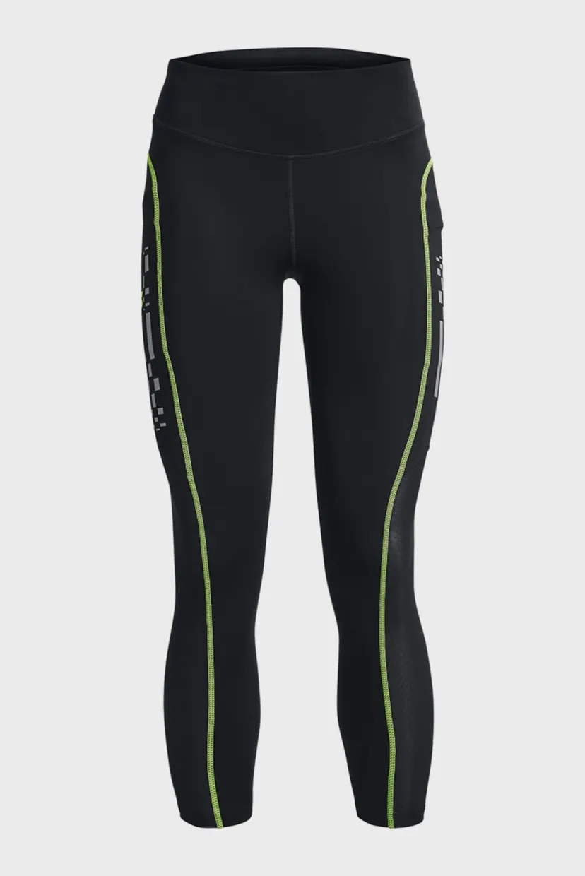 Женские черные тайтсы UA Run Anywhere Ankle Tight 19