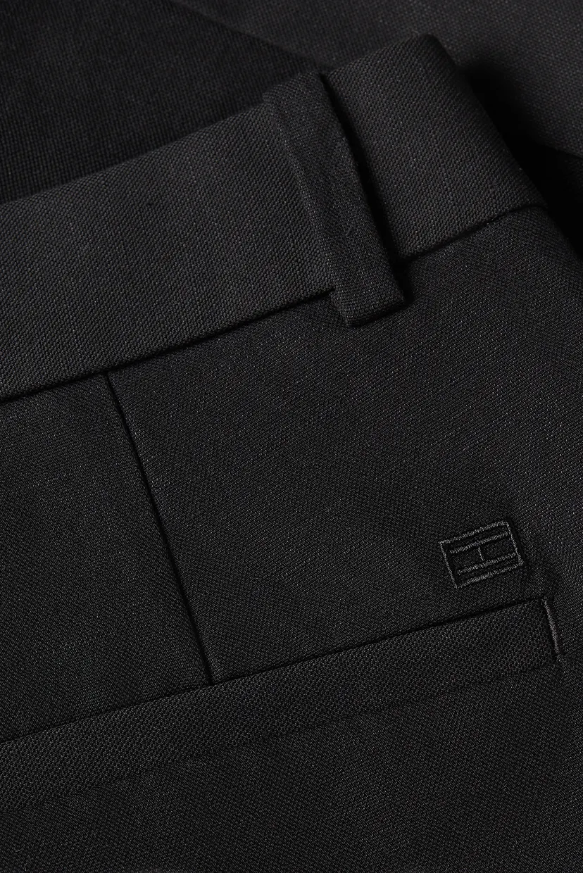 Женские черные шорты PLEATED 5