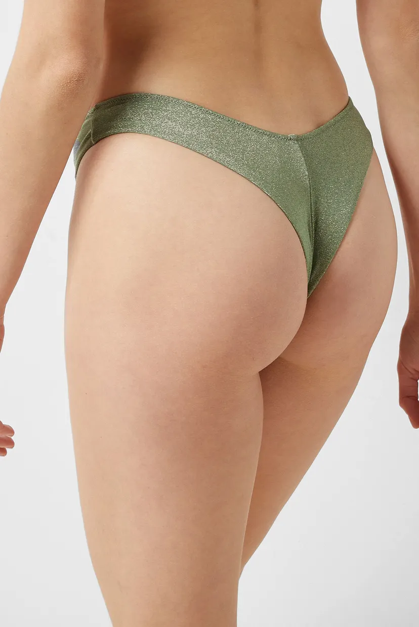 Купальник низ GLITZ - BRESILIEN HIHG LEG - KAKI OLIVE 4