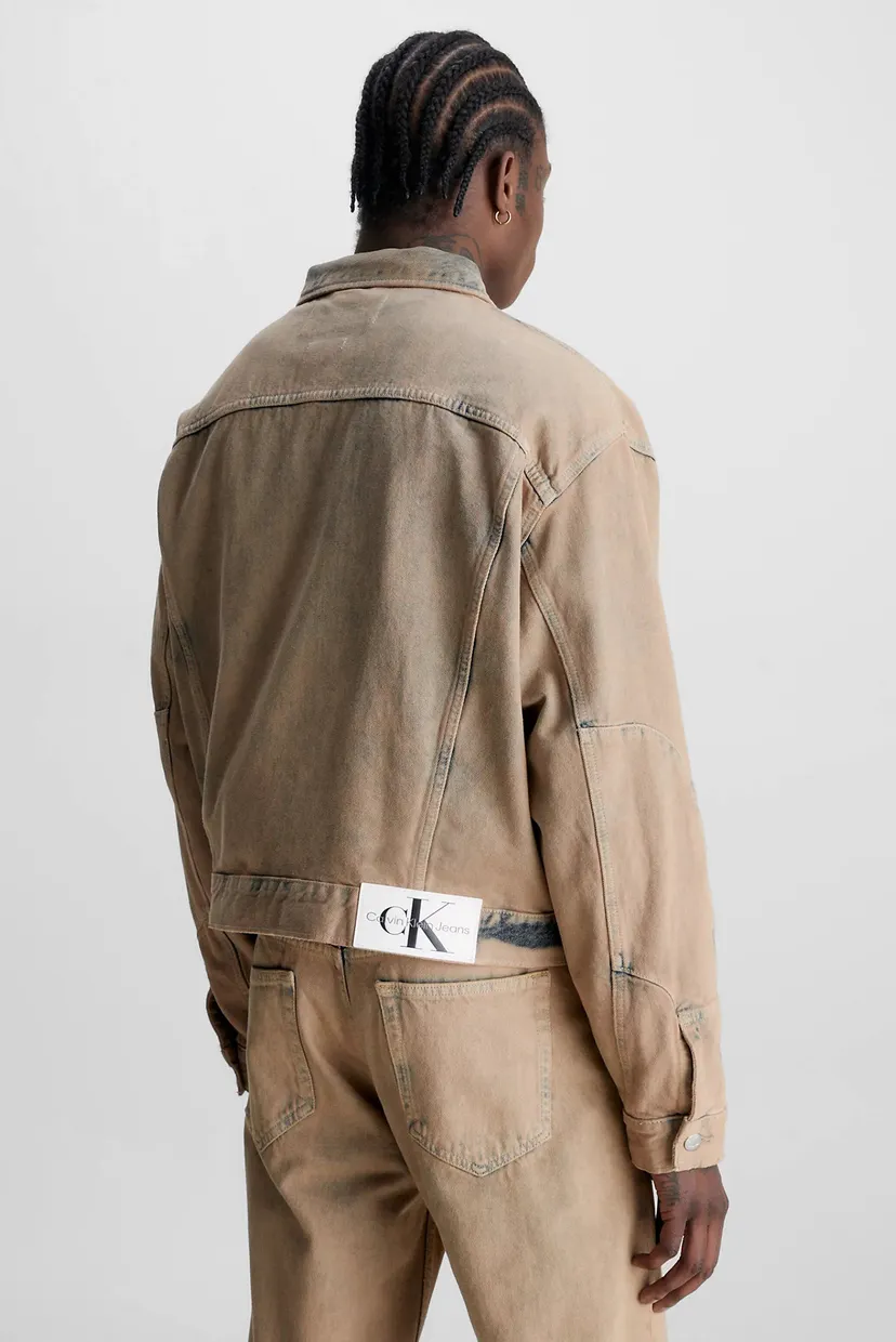 Куртка джинсовая BOXY PANEL DENIM JACKET 4