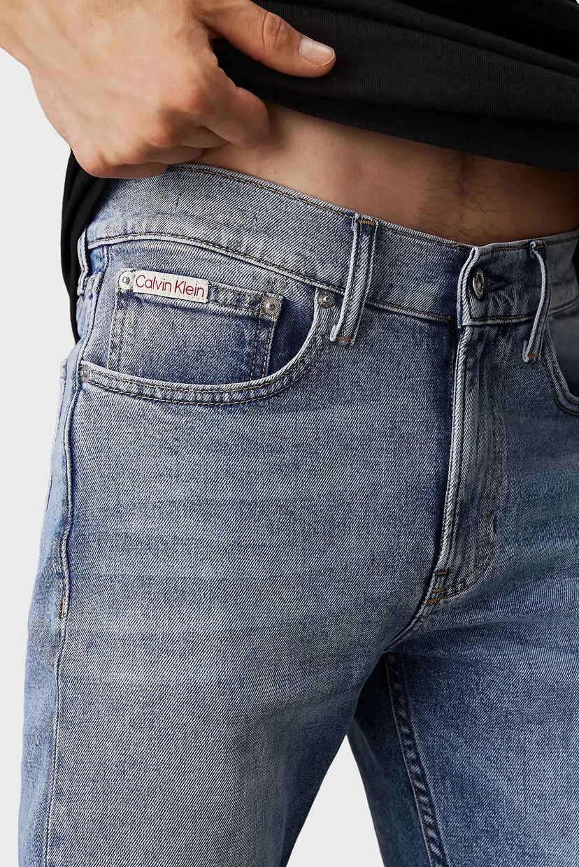 Мужские голубые джинсы SLIM TAPER 4