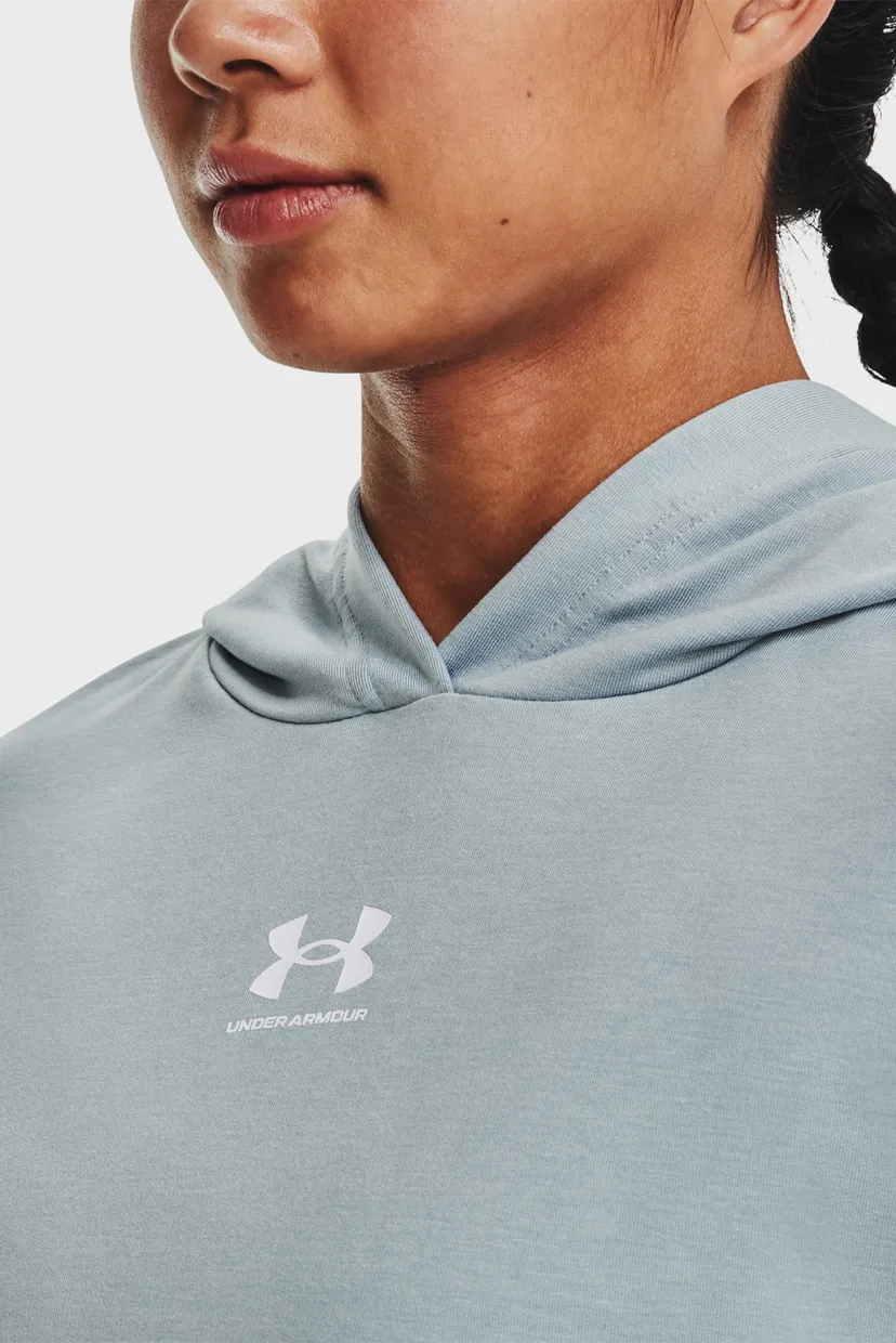 Лонгслив UA Rival Terry SS Hoodie 4
