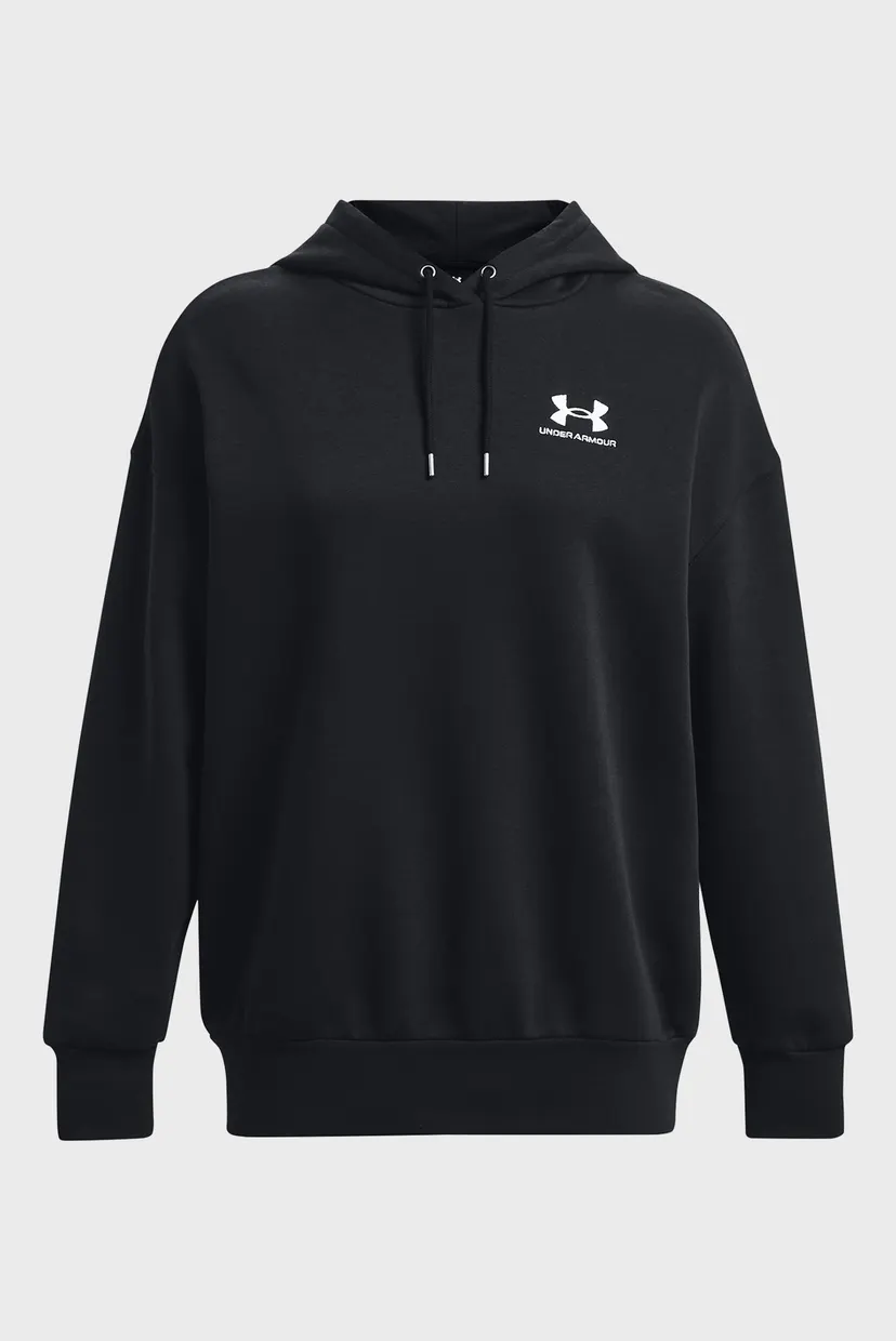 Женское черное худи Essential Flc OS Hoodie 5