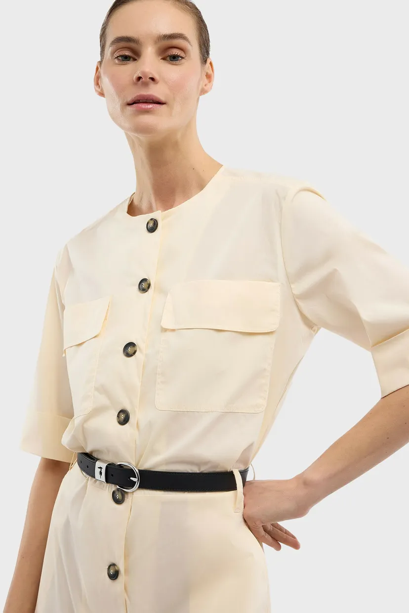 Платье WDA11T59 POCKETS DRESS - LIGHT COTTON 4