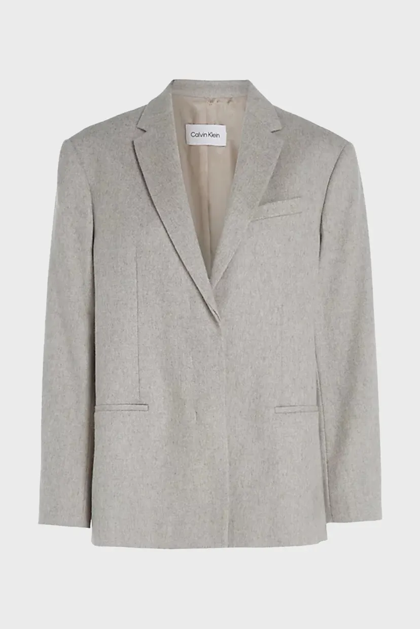 Пиджак FLANNEL WOOL TAILORED BLAZER 5